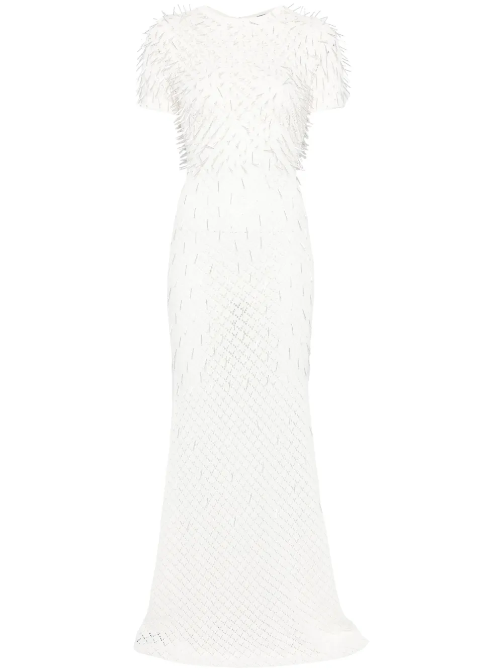 knitted maxi dress