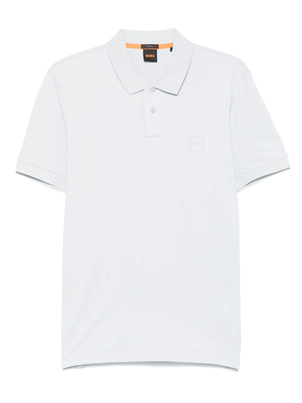 BOSS polo à patch logo | bleu | Image 1