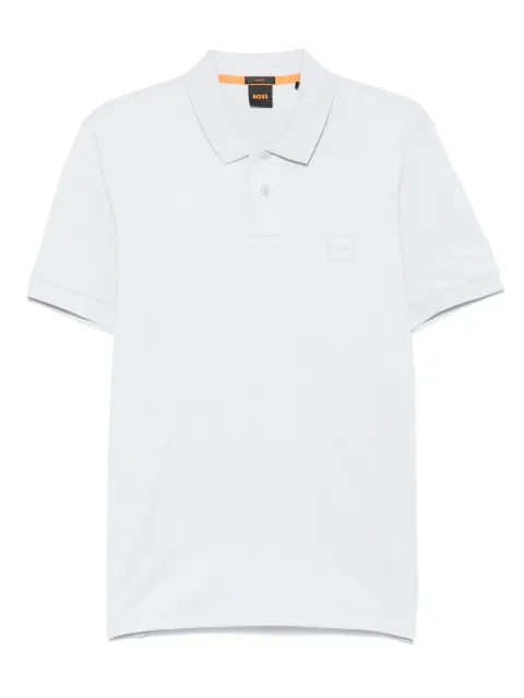 BOSS polo à patch logo