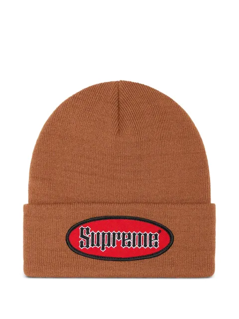 Supreme Oval Patch Beanie