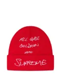 Supreme God's Children beanie - Red