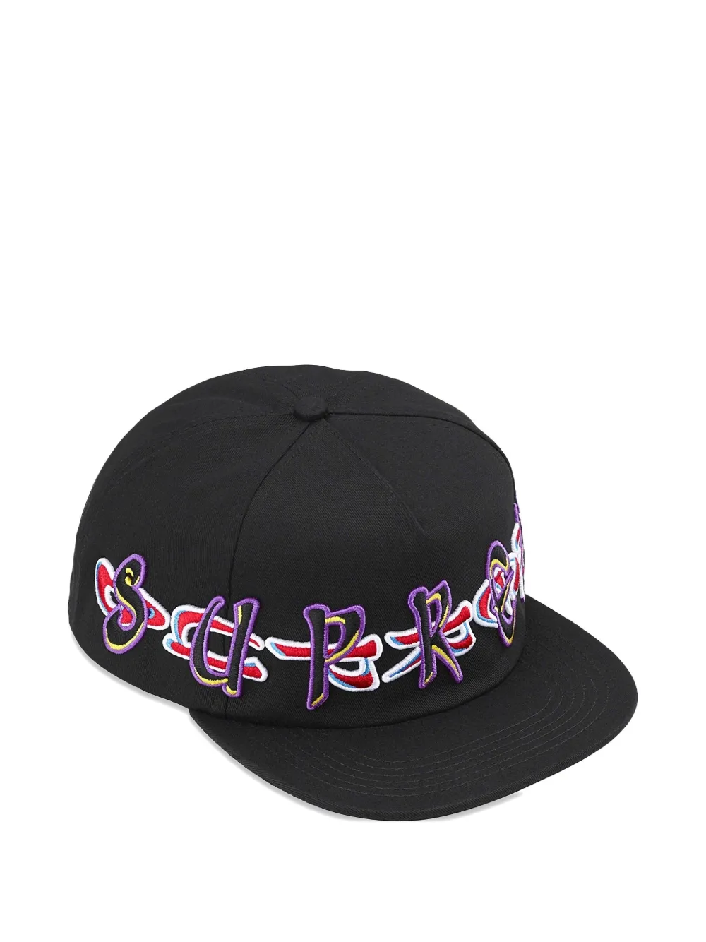 Supreme AOI Spellout pet met vlakken Zwart