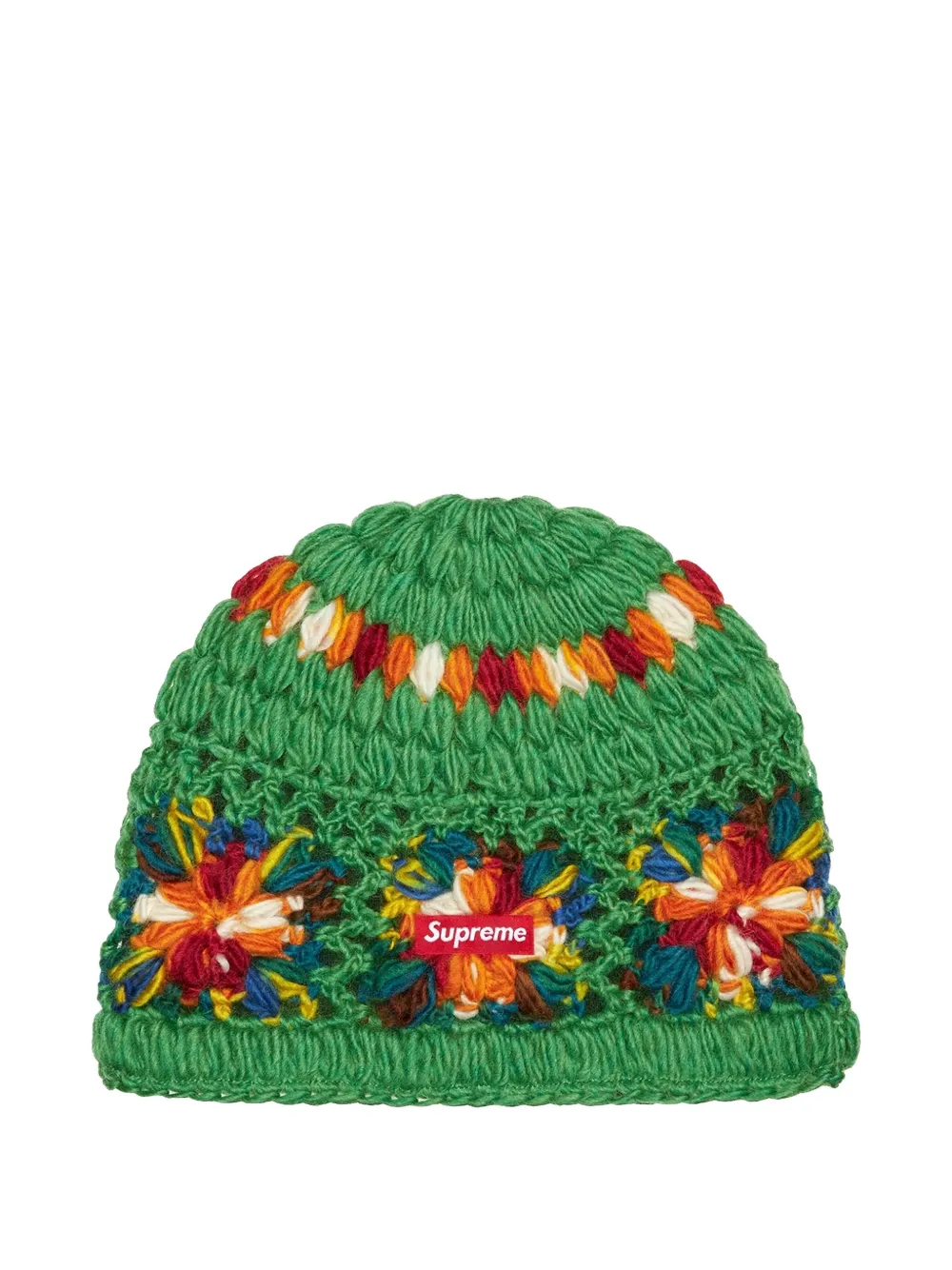 Supreme クロシェ ビーニー | グリーン | Image 1
