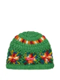 Supreme crochet beanie - Green