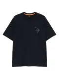 BOSS graphic-print T-shirt - Blue