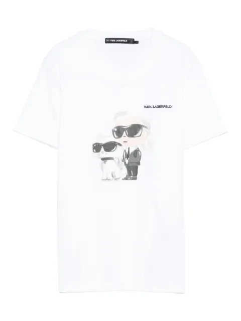Karl Lagerfeld cat-print T-shirt
