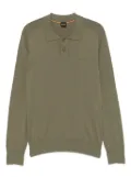 BOSS cotton-blend polo shirt - Green