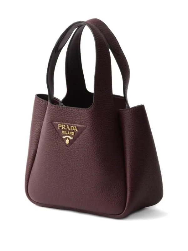 Prada レザーミニバッグ | レッド | FARFETCH JP