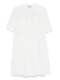 ERMANNO FIRENZE cotton mini dress - White