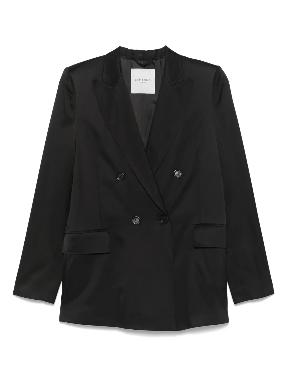 ERMANNO FIRENZE  blazer con doble botonadura | negro | Image 1