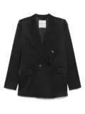 ERMANNO FIRENZE double-breasted blazer - Black
