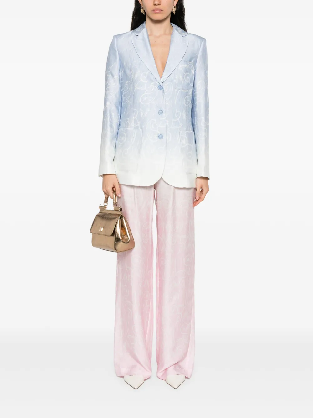 ERMANNO FIRENZE  ombré-effect blazer | Blazers | Image 2