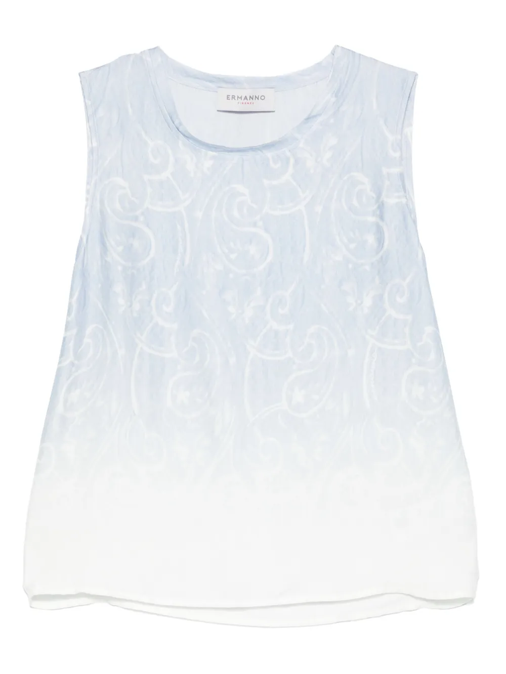 ERMANNO FIRENZE  blouse à motif cachemire | bleu | Image 1