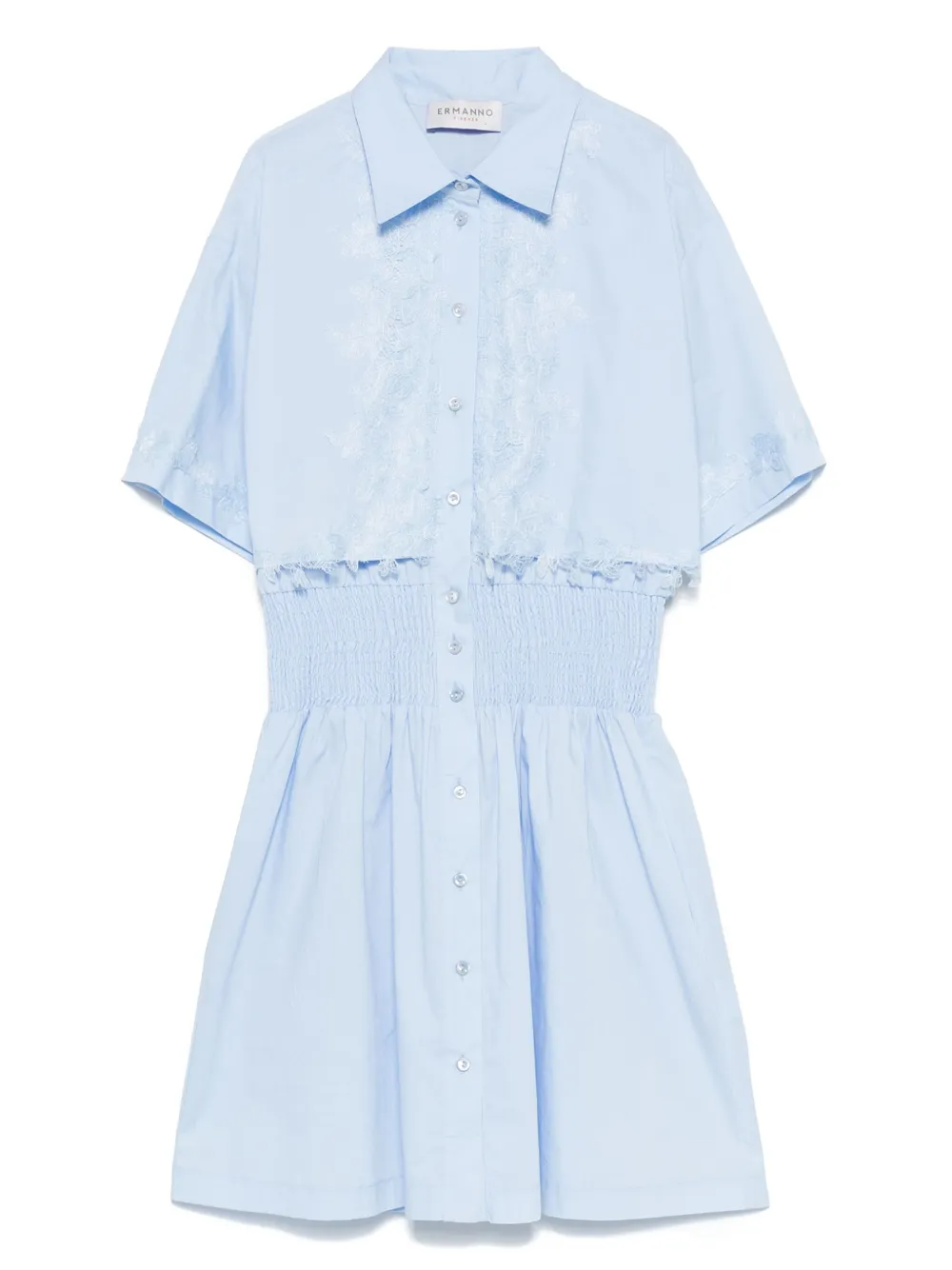 ERMANNO FIRENZE  Kleid mit kurzen Ärmeln | Blau | Image 1
