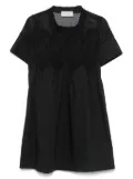 ERMANNO FIRENZE cotton mini dress - Black
