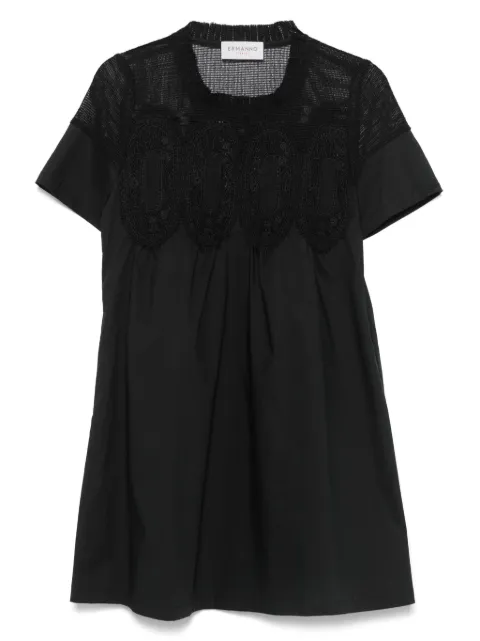ERMANNO FIRENZE  Linnen mini-jurk