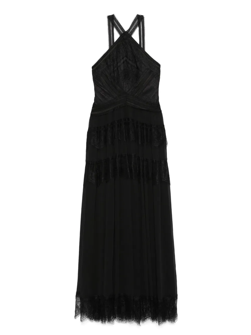 ERMANNO FIRENZE  lace maxi dress | Black | Image 1