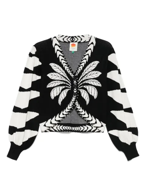 FARM Rio Palms cardigan
