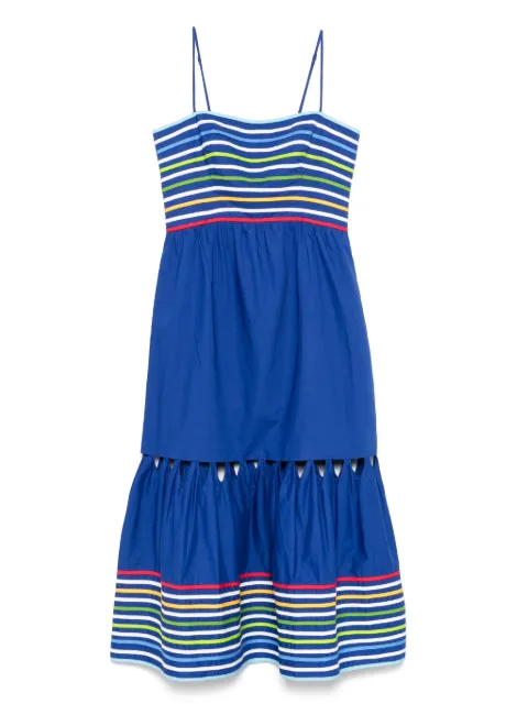 FARM Rio striped maxi dress