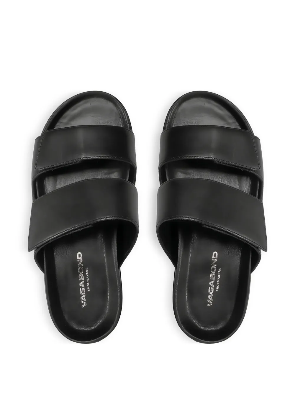 VAGABOND touch-strap sandals Black