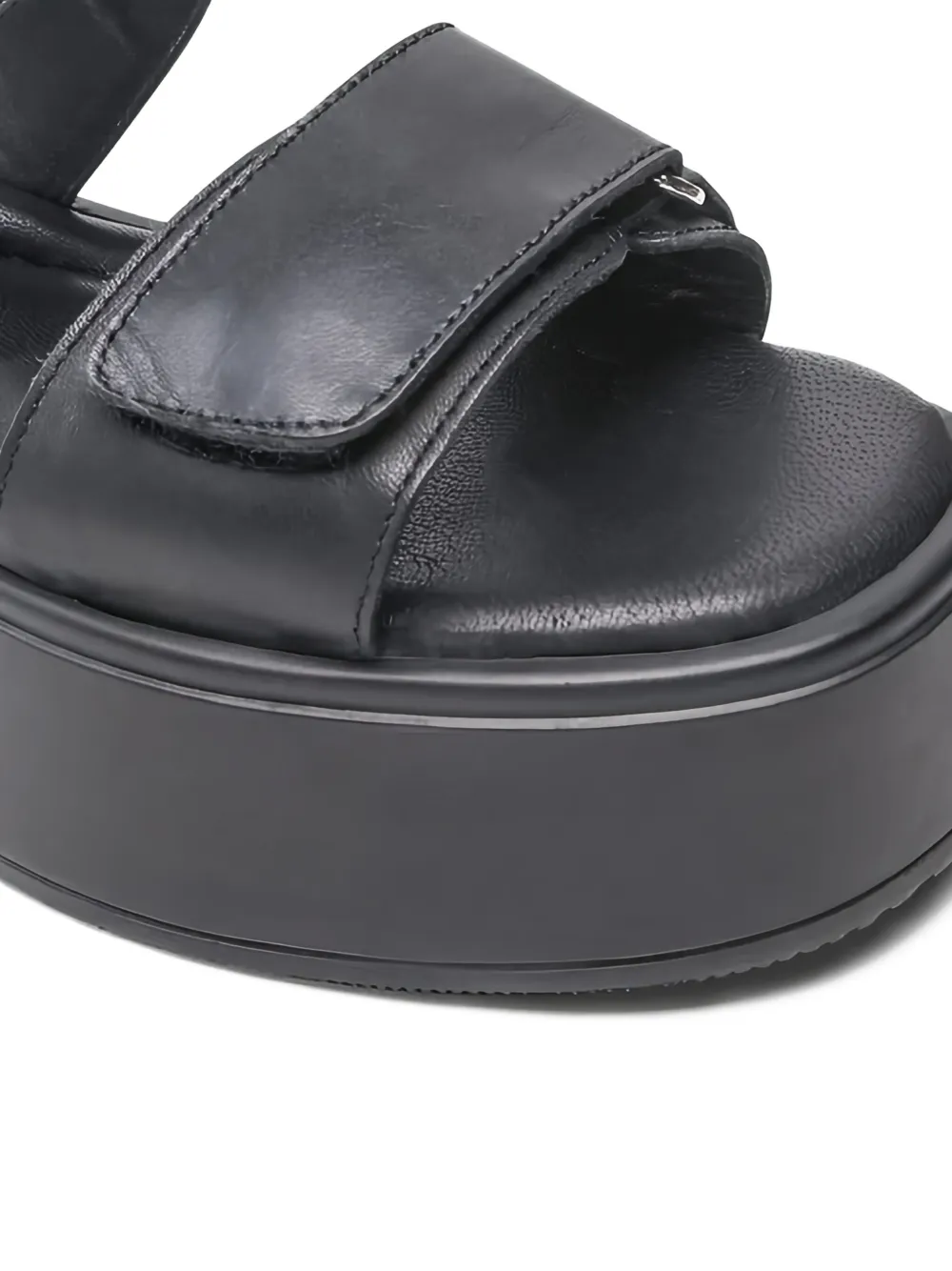 VAGABOND 50mm Courtney double-strap platform sandals Black