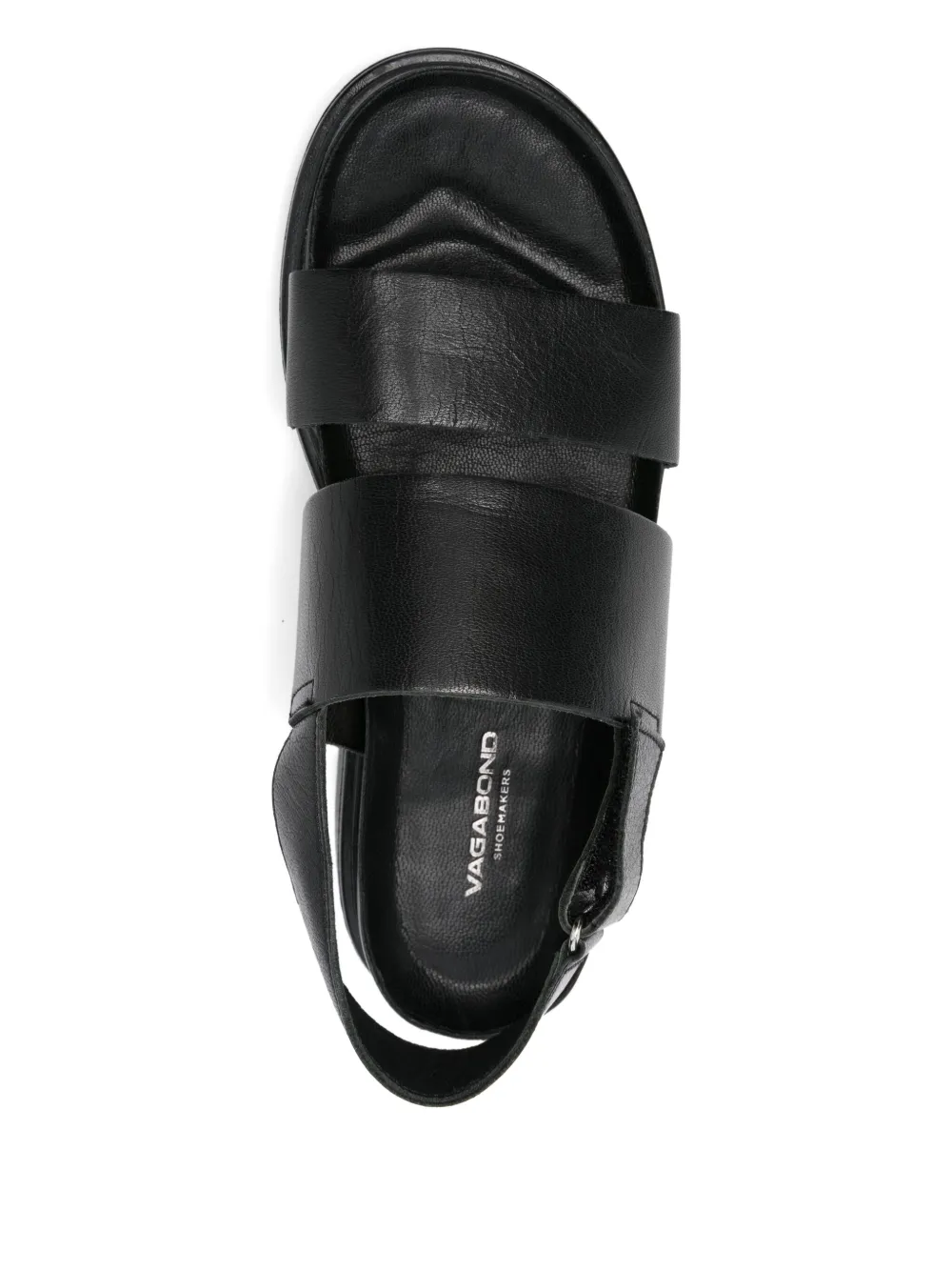 VAGABOND double-strap sandals Black