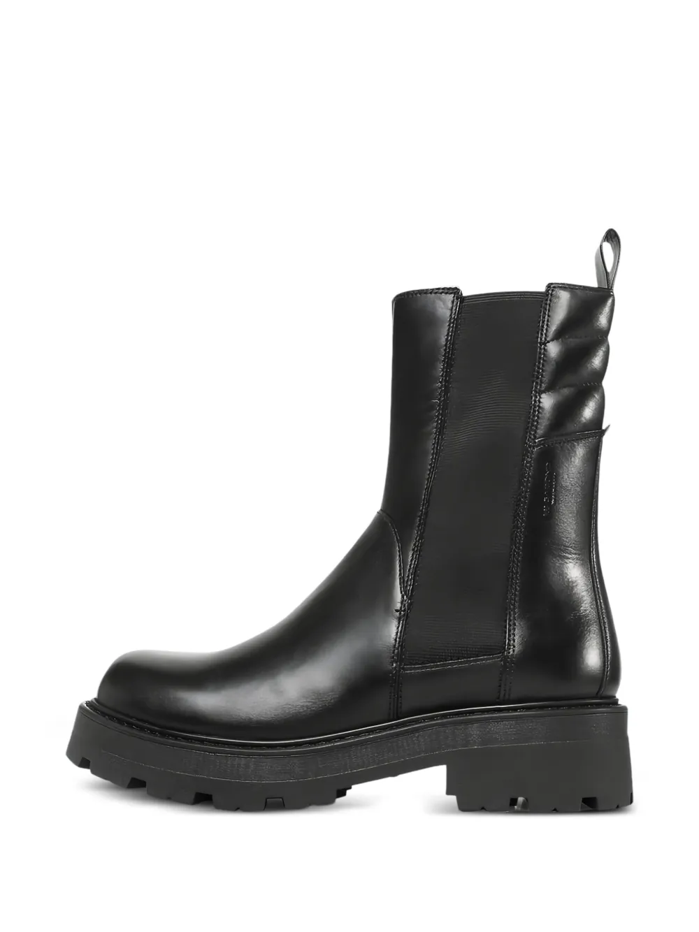VAGABOND elastic-panel ankle boots Black