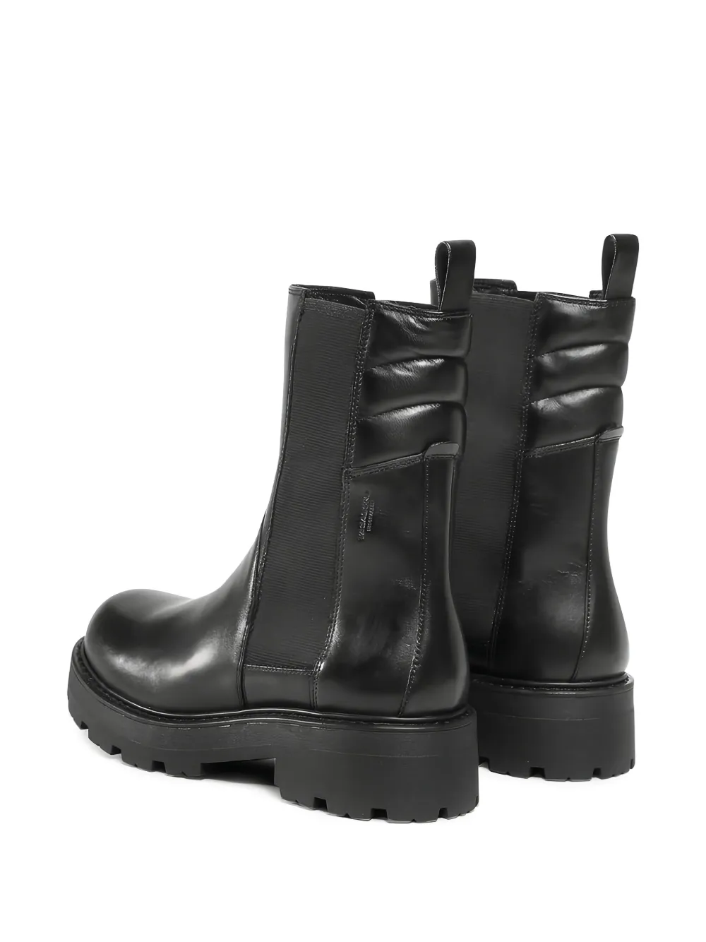 VAGABOND elastic-panel ankle boots Black