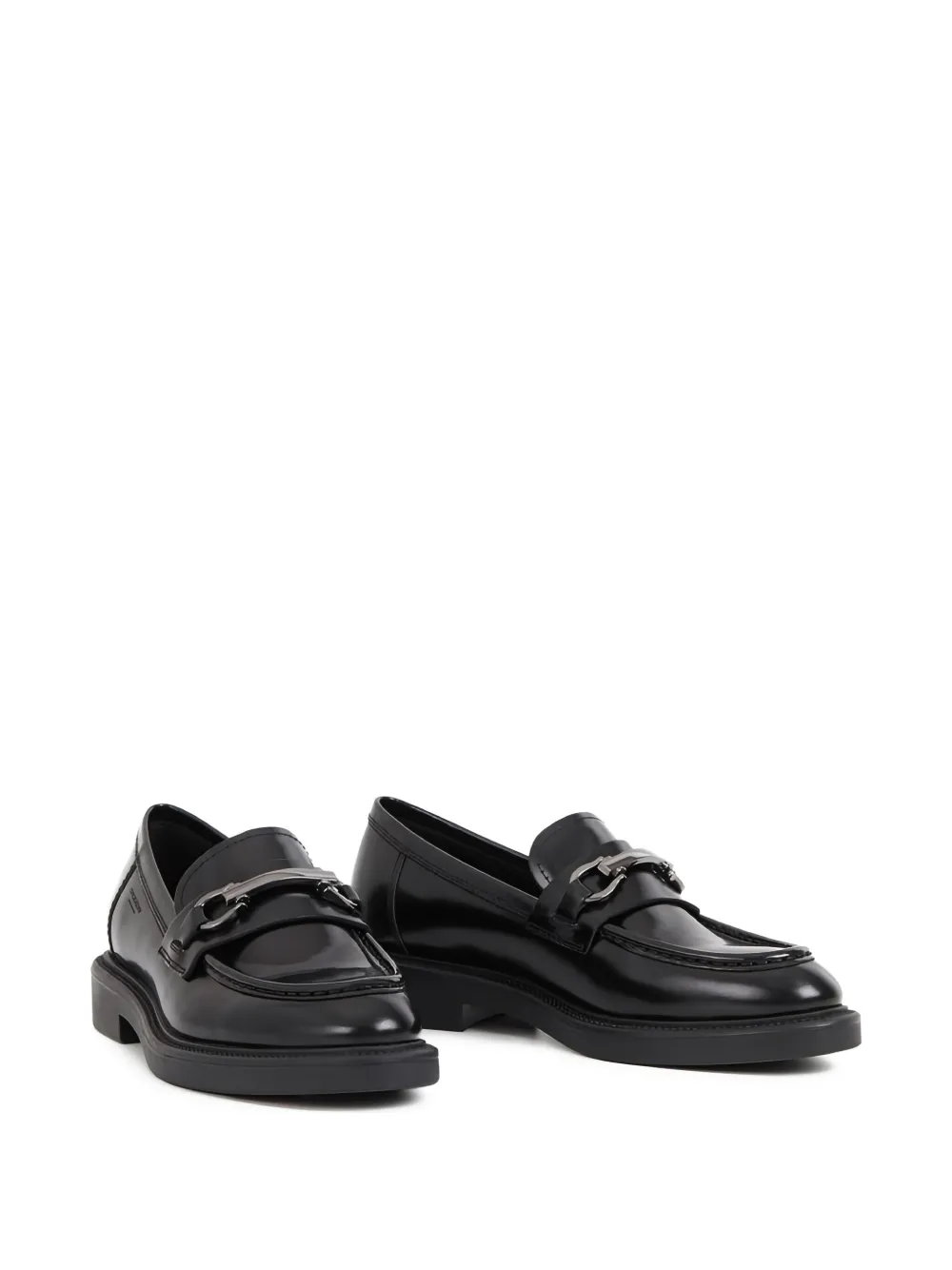 VAGABOND Alex metal-buckle loafers Black