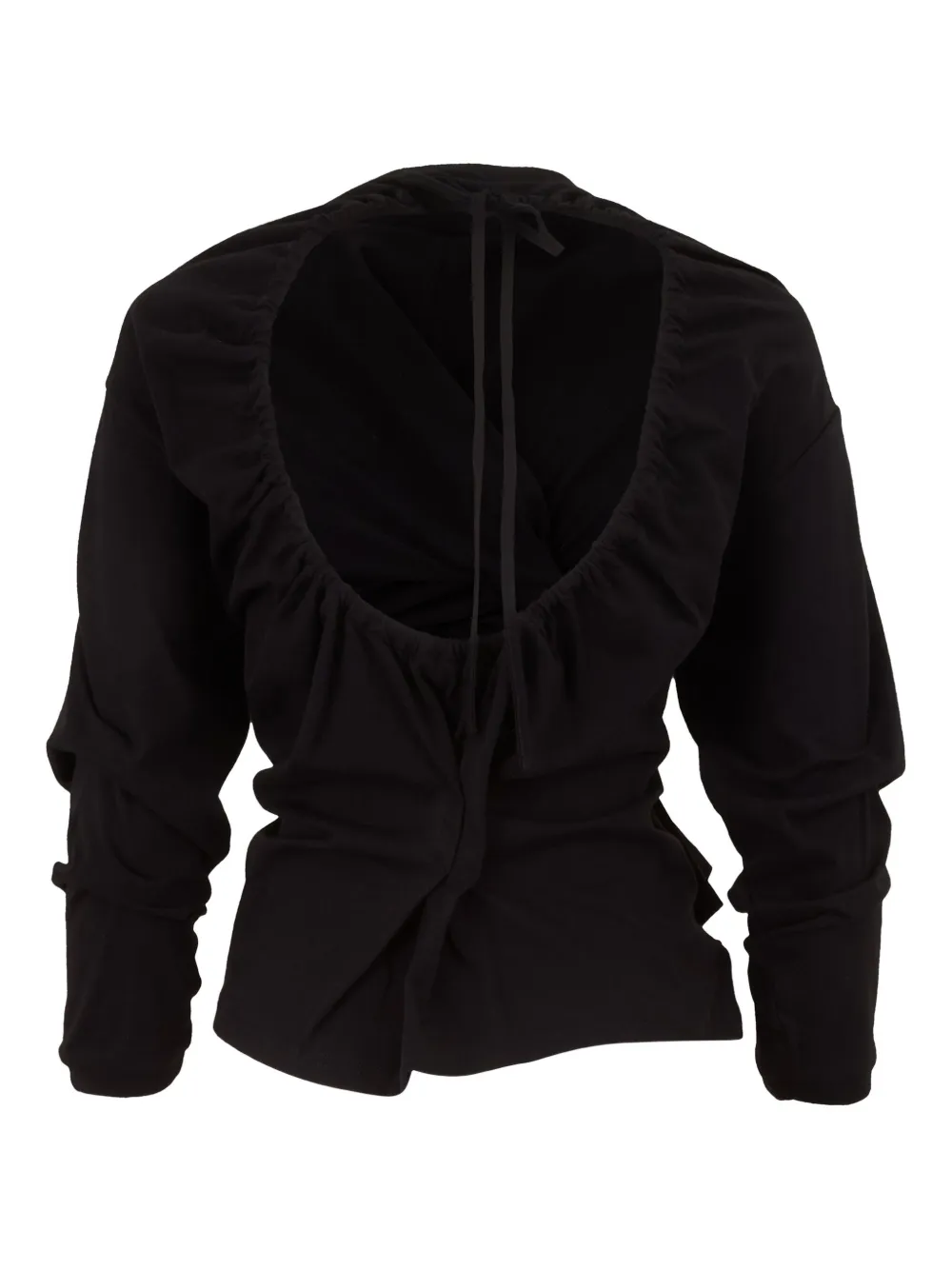 A.W.A.K.E. Mode twisted long-sleeve top | Vests & Tank Tops | Image 2