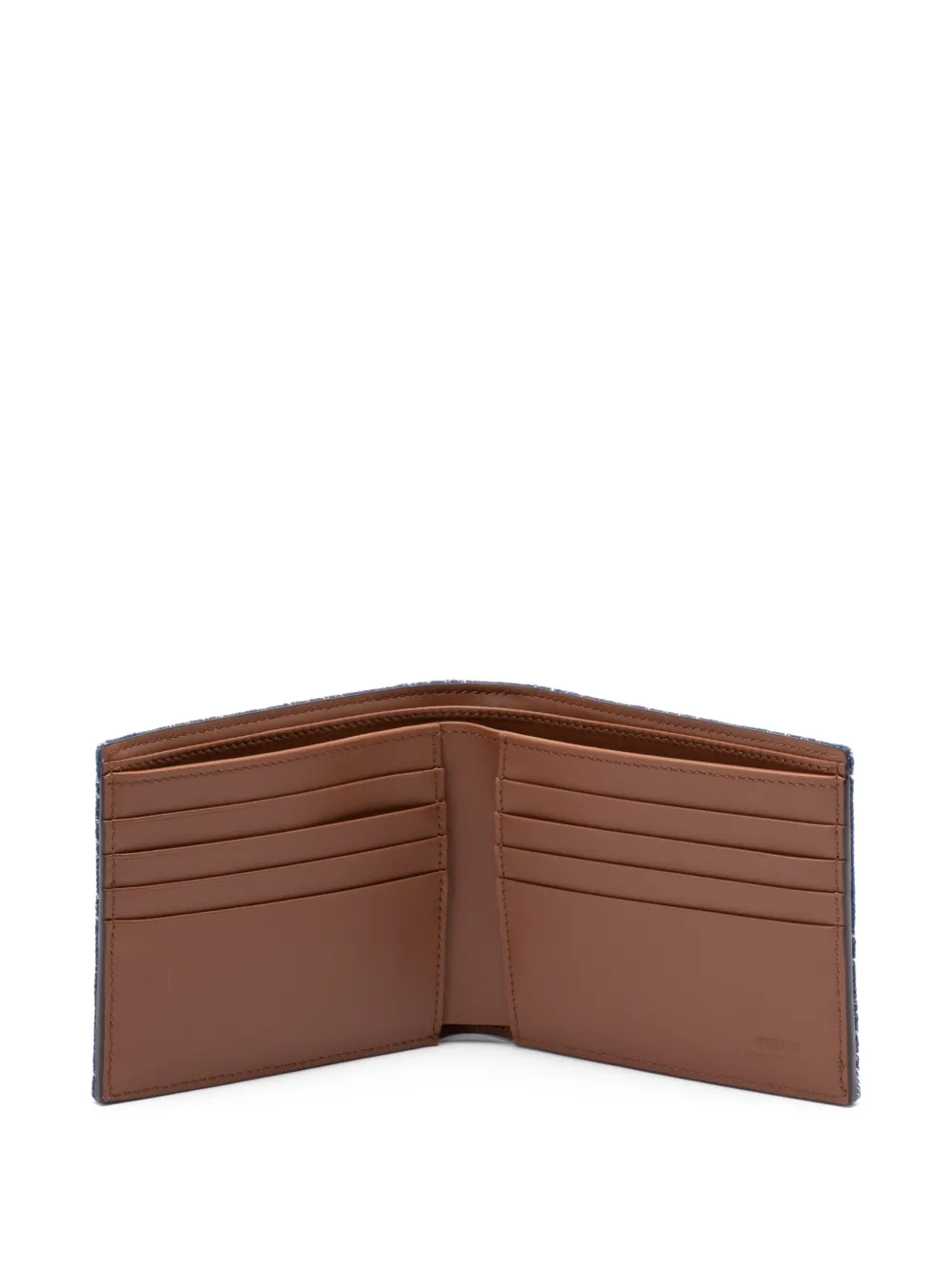 FENDI Canvas portemonnee met FF-monogram Blauw