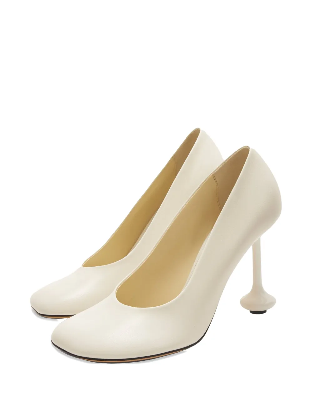 Loewe 90mm Toy Leather Pumps In White