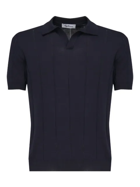 Galiano striped cotton polo shirt