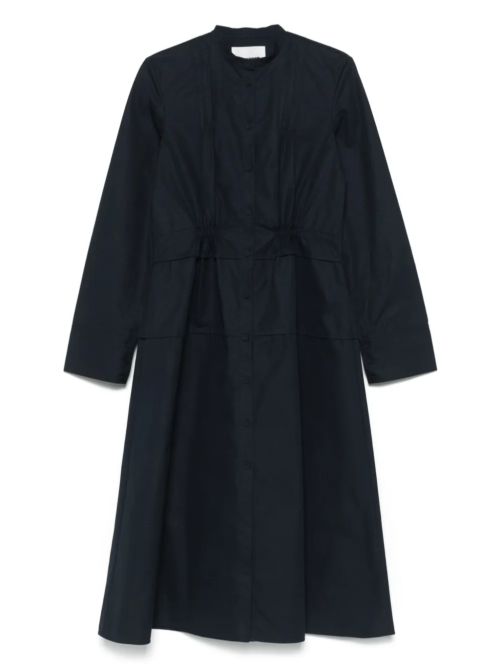 Jil Sander organic cotton dress Blauw