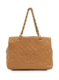 CHANEL Pre-Owned 2002-2003 Grand CC Caviar Timeless tote bag - Brown