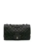 CHANEL Pre-Owned 2014 Jumbo Quilted Lambskin Coco Loop Flap crossbody bag - Black