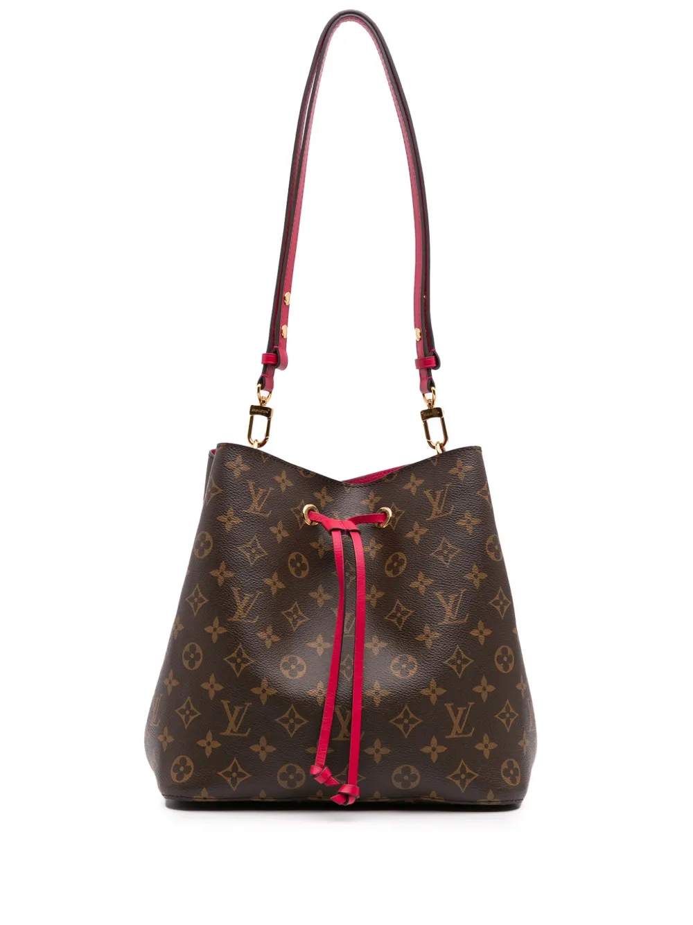 Louis Vuitton Pre-Owned 2018 Monogram Neonoe MM bucket bag - ピンク Louis Vuitton Pre-Owned 2018 Monogram Neonoe MM bucket bag - ピンク