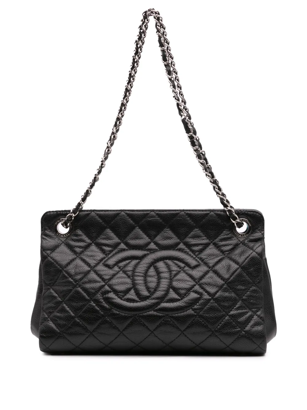 CHANEL Pre-Owned sac à main Frame Shopping CC (2012-2013) | noir | Image 1