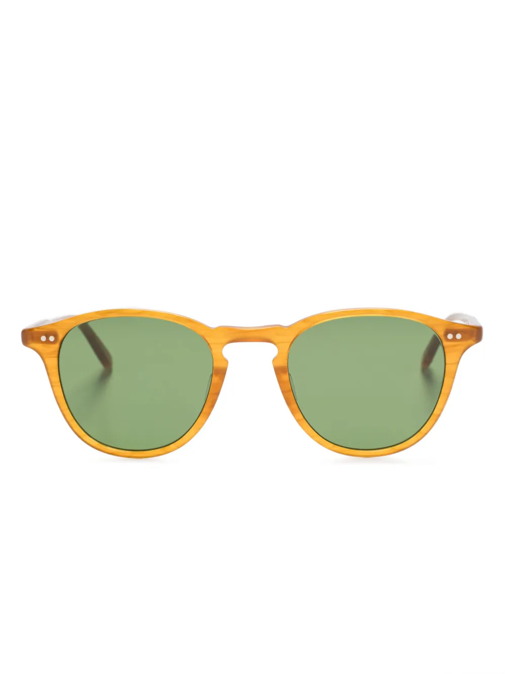 Garrett Leight 2001 Hampton zonnebril Bruin
