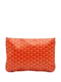 Goyard Pre-Owned 2016 Goyardine Senat MM clutch bag - Orange