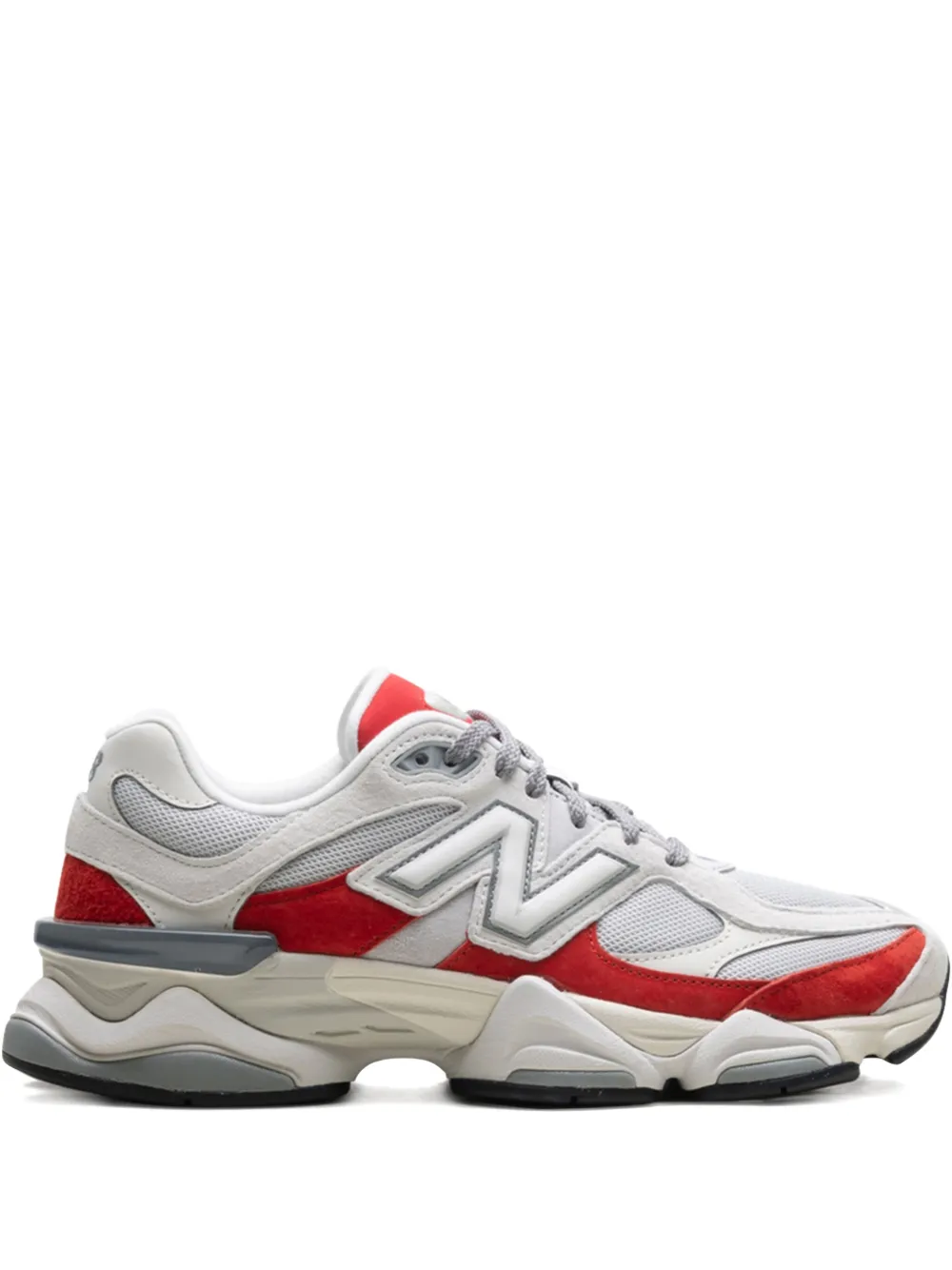 New Balance 9060 "White Red" sneakers Wit