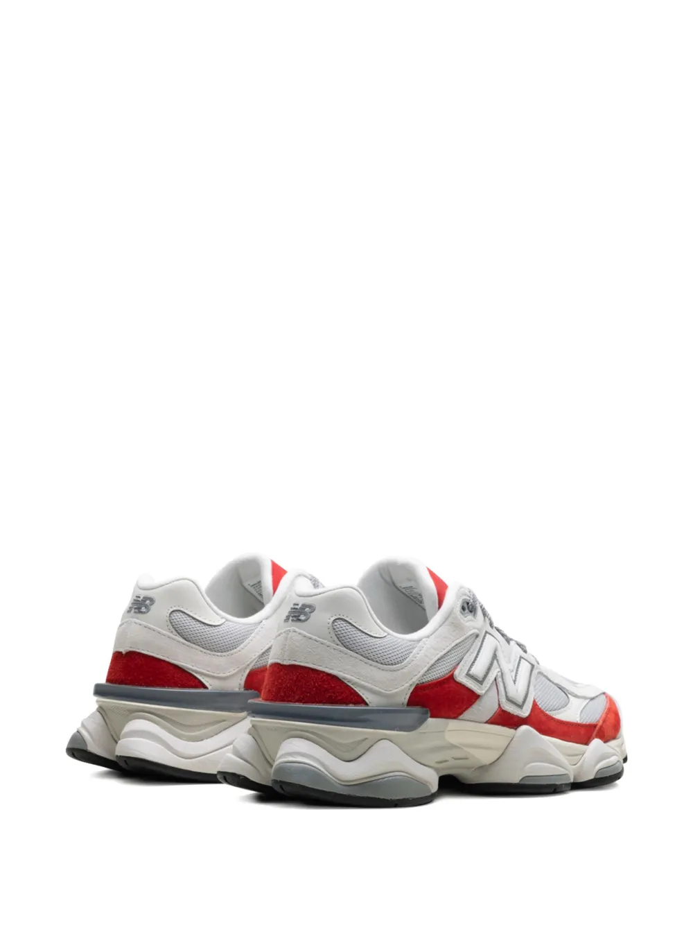 New Balance 9060 "White Red" sneakers Wit