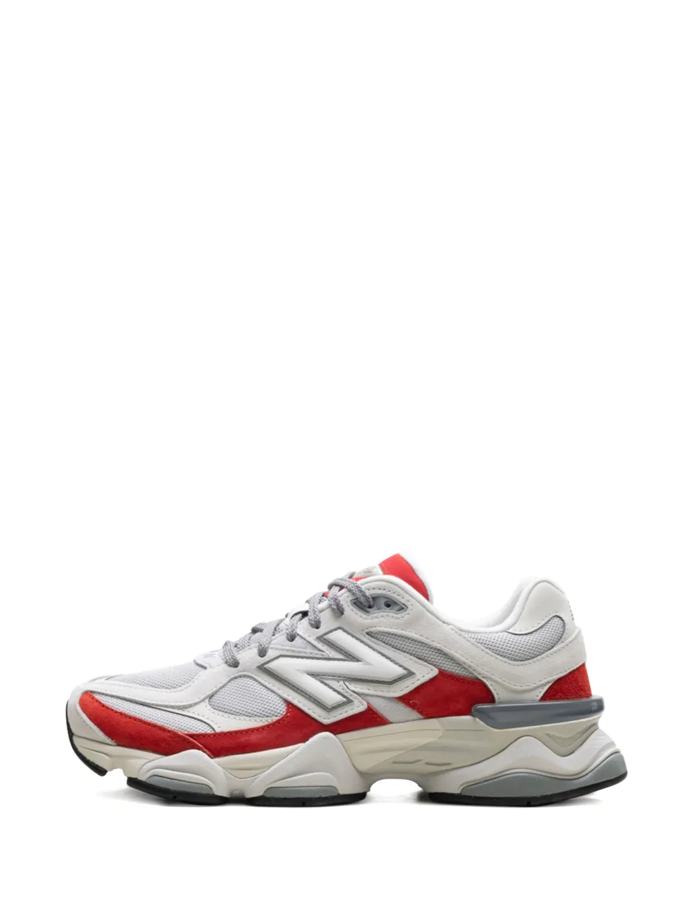 New Balance 9060 "White Red" sneakers Wit