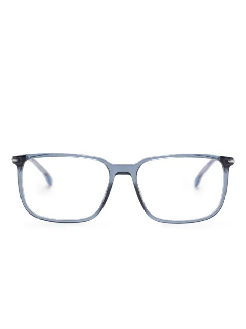 Carrera lentes con armazón cuadrada