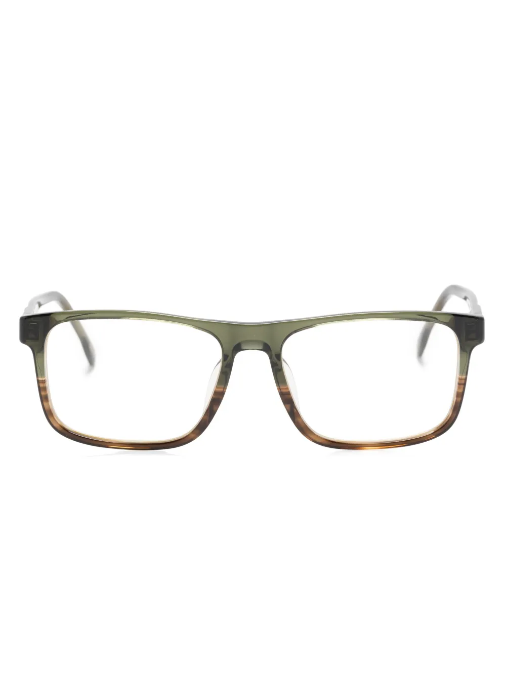 Carrera Bril met vierkant montuur Groen