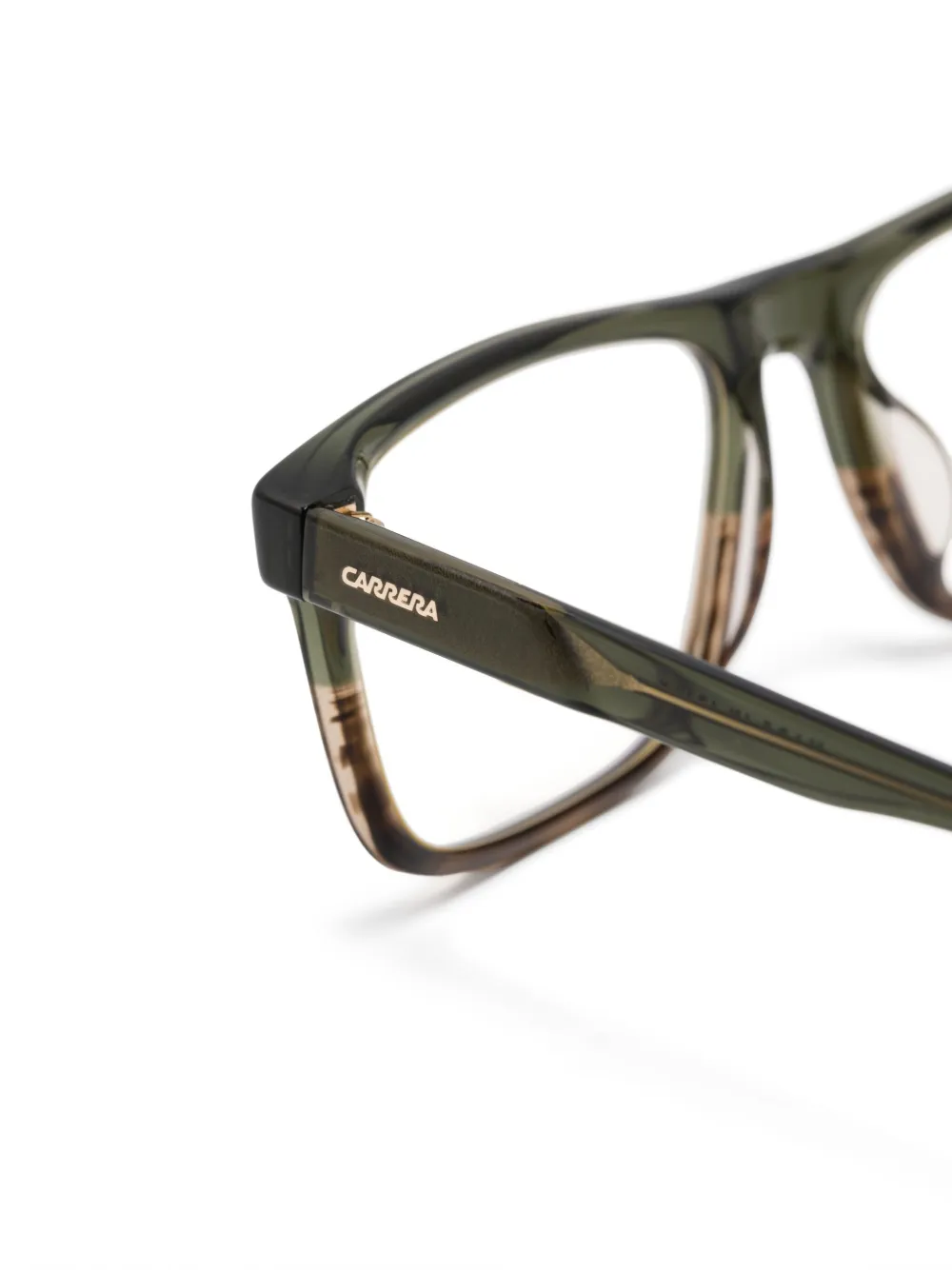 Carrera Bril met vierkant montuur Groen