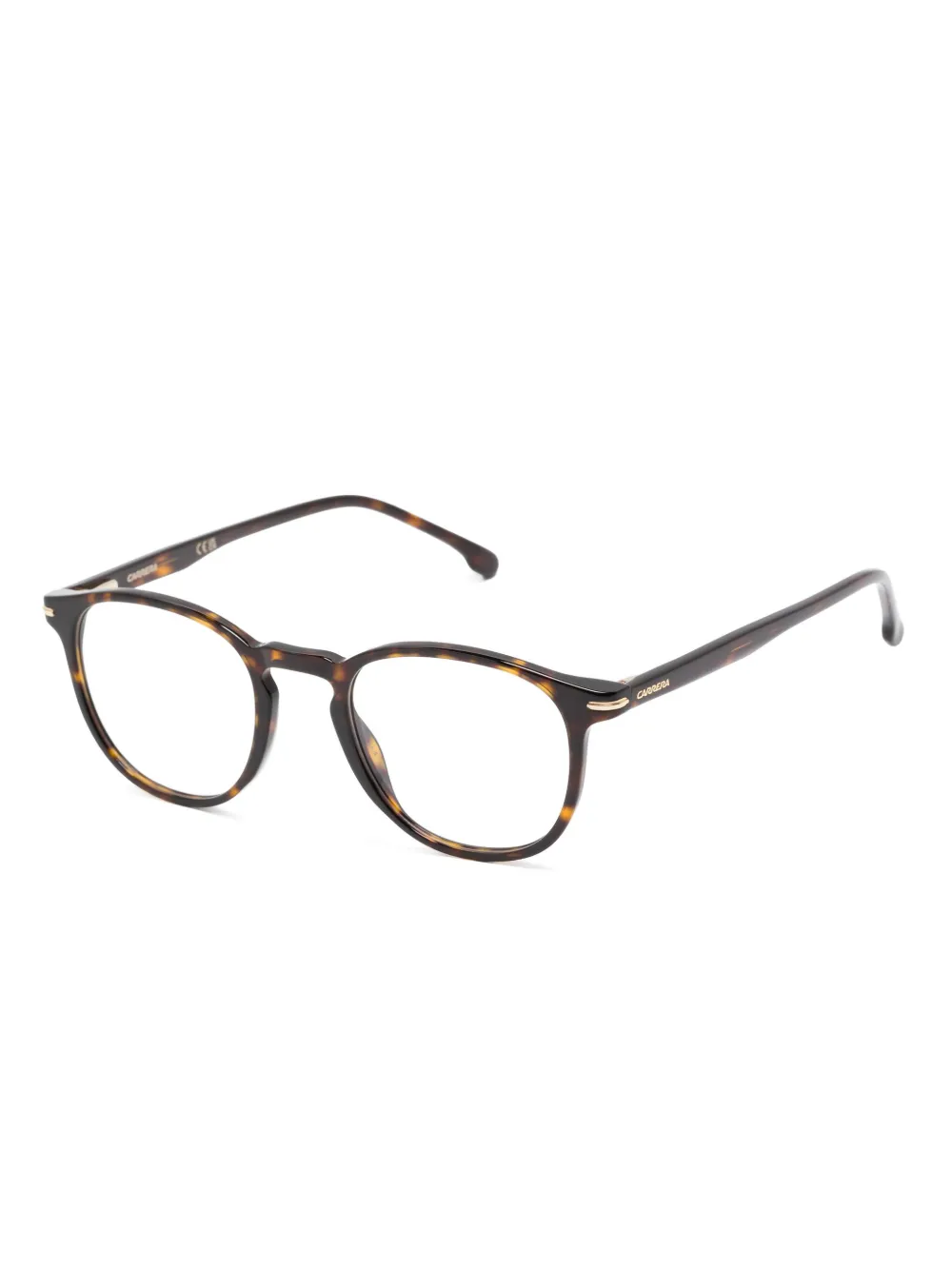 Carrera Bril met rond montuur Bruin