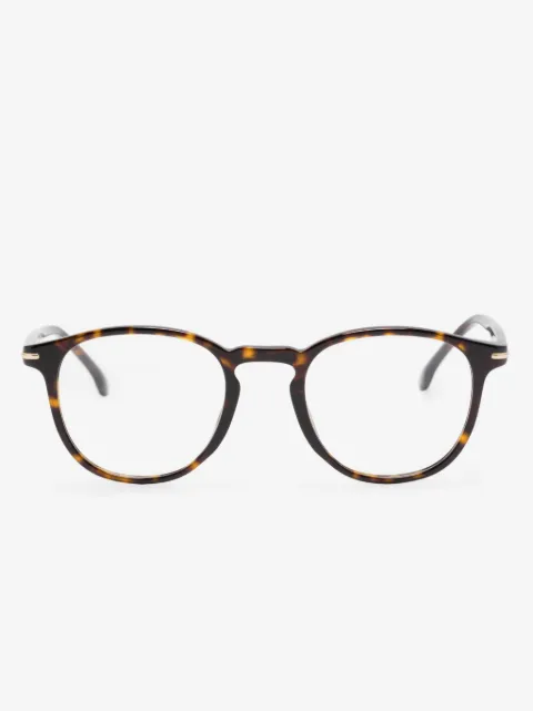 Carrera round-frame glasses