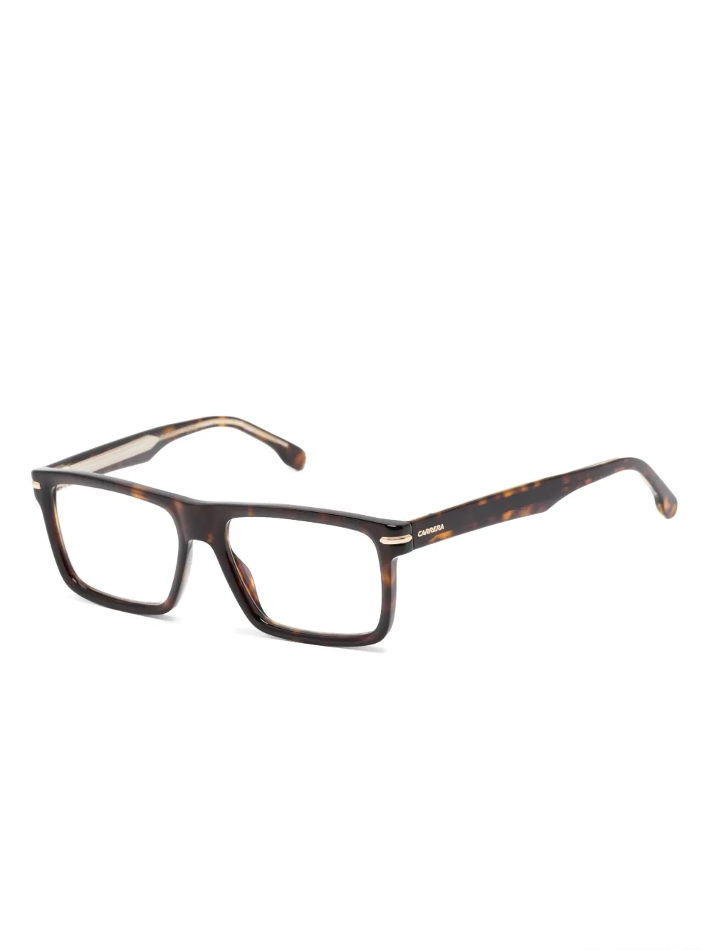 Carrera Bril met vierkant montuur Bruin