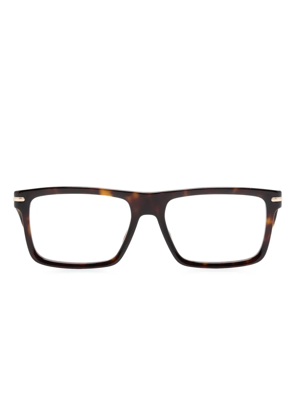 Carrera Bril met vierkant montuur Bruin